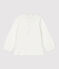 Blouse en coton bébé. blanc MARSHMALLOW