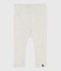 Legging bébé en coton uni