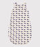 Gigoteuse baleines marines en coton beige MONTELIMAR/bleu MEDIEVAL
