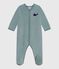 Pyjama bébé en velours uni GOBELIN