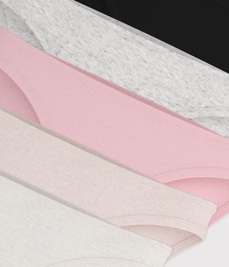 Semainier 5 culottes en coton fin Femme Variante 3 PACK