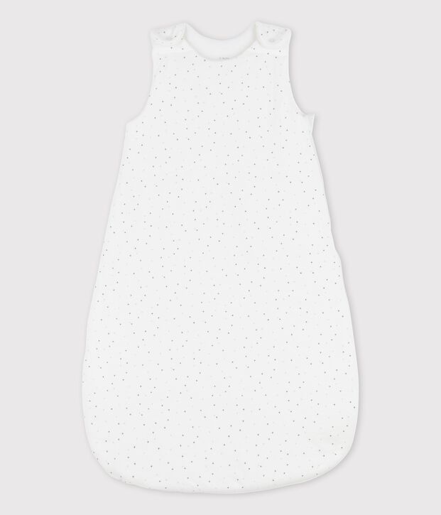 Gigoteuse b&eacute;b&eacute; en tubique blanc/multicouleur