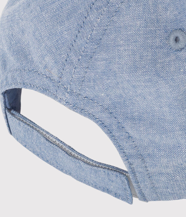 Casquette Petit Boat en denim enfant mixte multicouleur