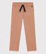 Pantalon regular en serge de coton enfant garçon