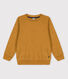 Sweatshirt en bouclette éponge enfant garçon