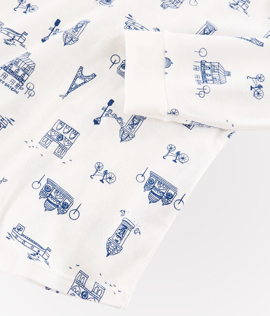 Lot de 2 pyjamas petite fille en côte variante 1