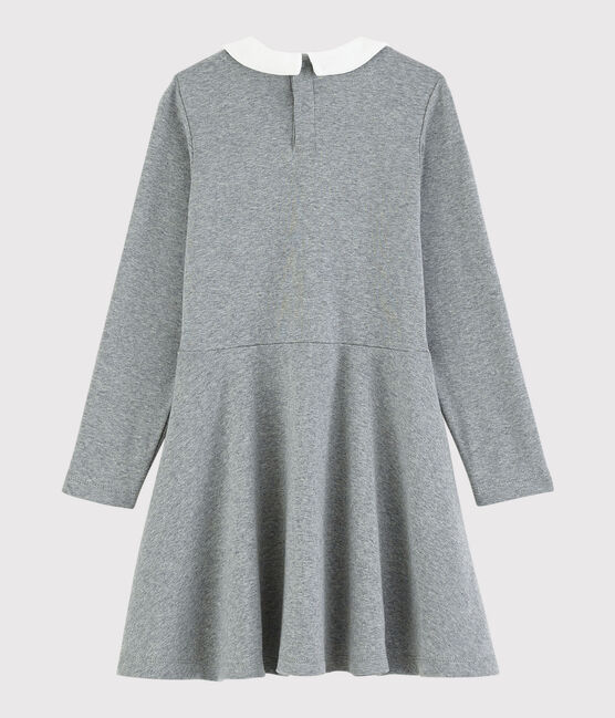 Robe manches longues enfant fille gris SUBWAY CHINE