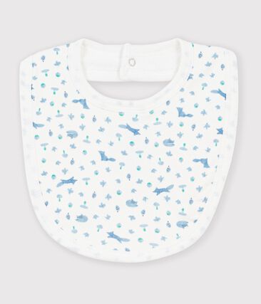 Bavoir bébé en coton imprimé