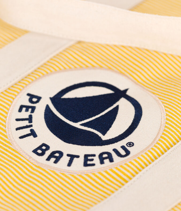 Sac de plage en coton uni jaune NECTAR/ AVALANCHE