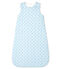 Gigoteuse bébé en côte bleu FRAICHEUR/blanc MULTICO