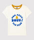 Tee-shirt manches courtes en coton enfant fille