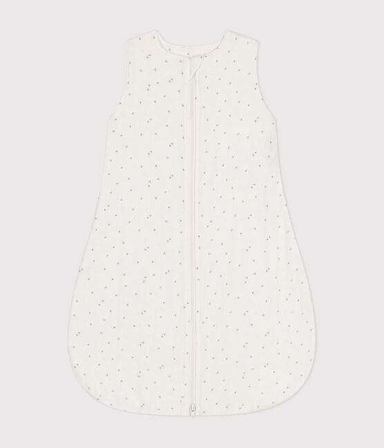 Gigoteuse bébé en coton imprimé TOG 1 blanc MARSHMALLOW/blanc MISTIGRI