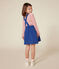 Marinière iconique en coton enfant fille / garçon rose ROSEWOOD/ AVALANCHE