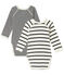 Duo de bodies naissance bébé mixte lot .