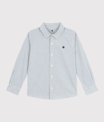 Chemise enfant en coton à rayures