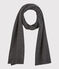 Echarpe brillante Femme noir CITY/gris ARGENT
