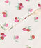 Pyjama short femme en coton imprim&eacute; fruits blanc/multicouleur