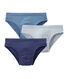 Lot de 3 slips garçon unis
