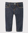 Pantalon slim bébé garçon en jean bleu JEAN