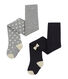 Lot de 2 paires de collants bébé fille