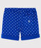 Short bébé garçon imprimé bleu SURF/blanc MARSHMALLOW