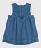 Robe en denim bébé. bleu JEANS