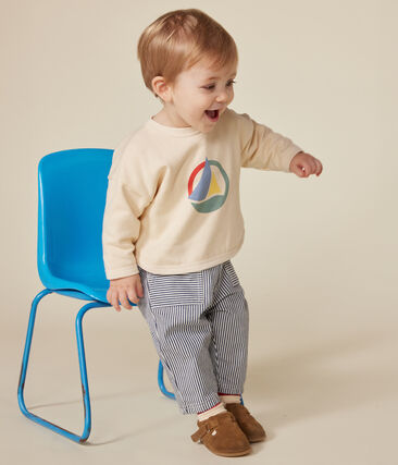 Sweatshirt en molleton bébé