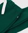 Pantalon de jogging b&eacute;b&eacute; en coton uni vert fonc&eacute;