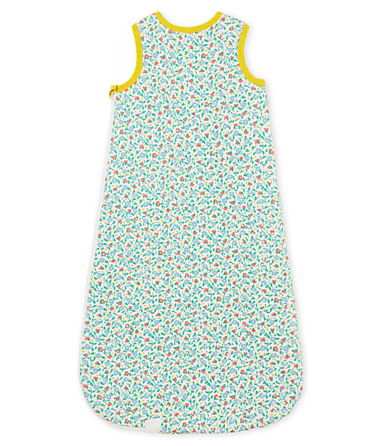 Gigoteuse compacte bébé fille en tubique blanc MARSHMALLOW/blanc MULTICO