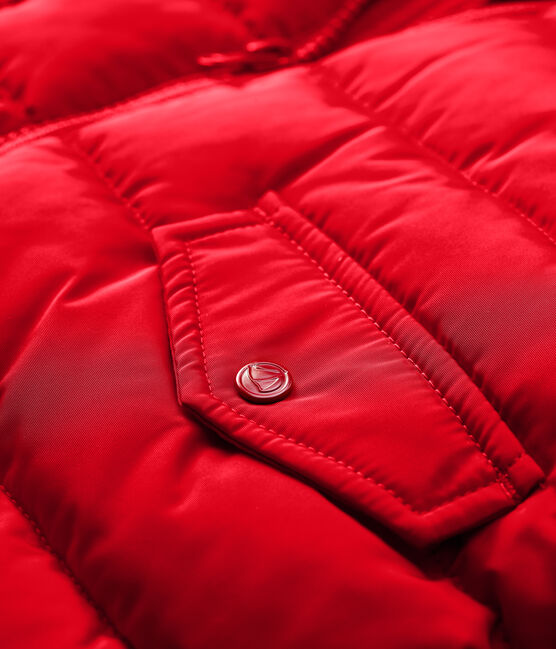 Doudoune matelassée bébé rouge TERKUIT
