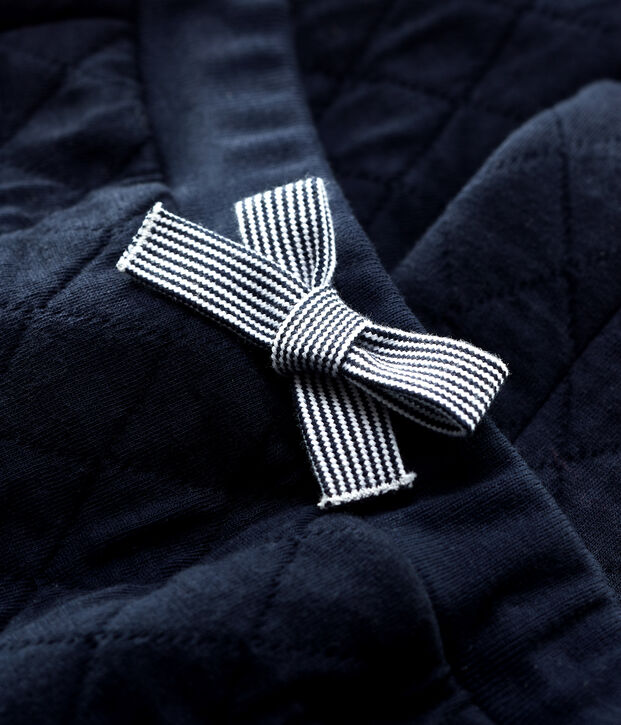 Pantalon matelass&eacute; b&eacute;b&eacute; bleu marine