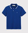 Polo enfant garcon bleu SURF