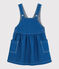 Robe en coton bébé. bleu MAJOR