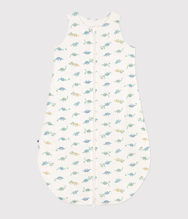 Gigoteuse b&eacute;b&eacute; en coton dinosaures TOG 2 blanc/multicouleur