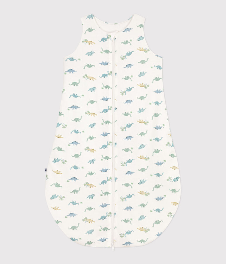 Gigoteuse b&eacute;b&eacute; en coton dinosaures TOG 2 blanc MARSHMALLOW/blanc MULTICO