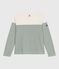 Tee-shirt marinière femme en coton vert MILK/ WILLOW