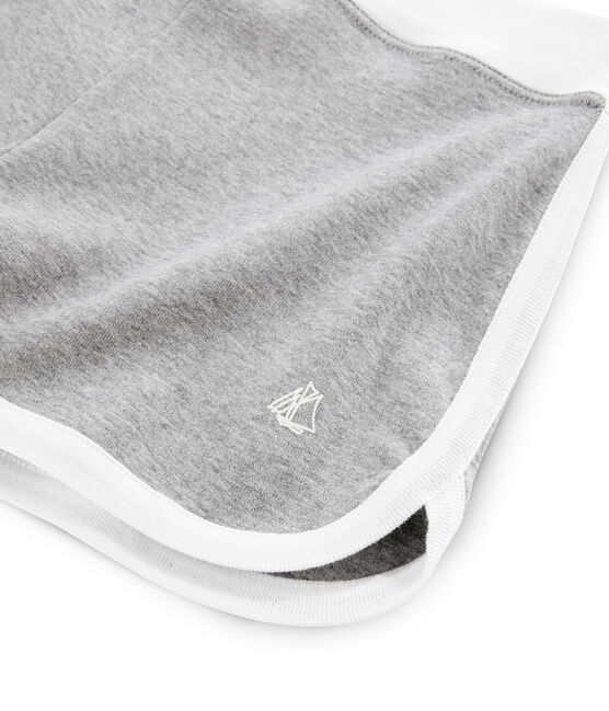 Short de sport enfant fille gris SUBWAY CHINE
