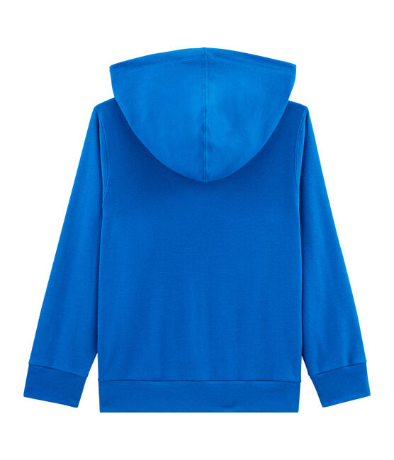 Sweat à capuche enfant bleu RIYADH