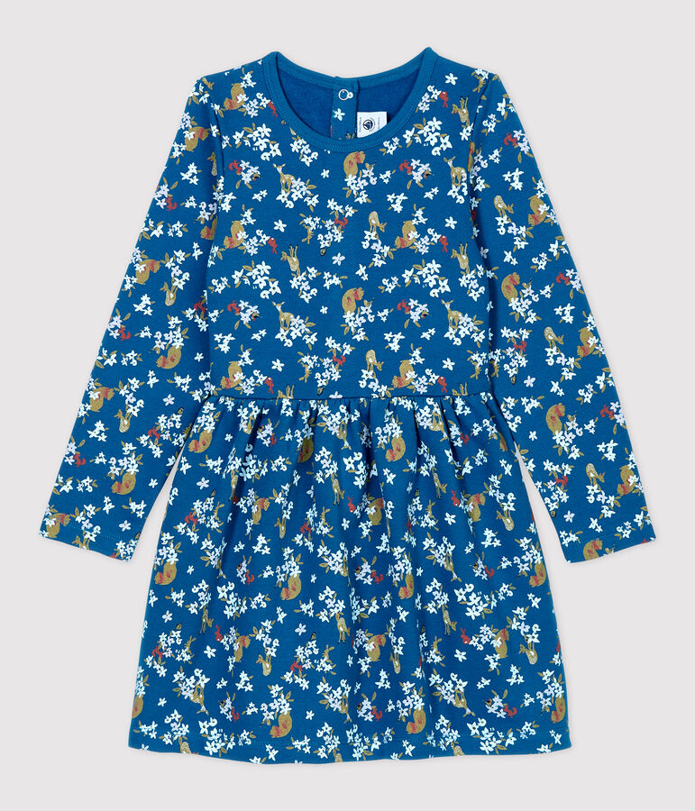 Robe manches longues en molleton enfant fille MALLARD/ MULTICO
