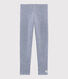 Legging enfant milleraies en laine et coton