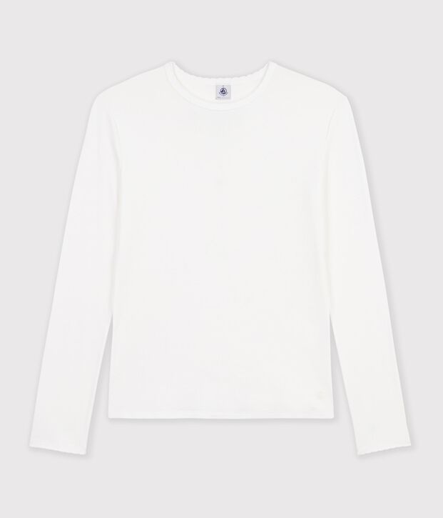 TEE-SHIRT L'ICONIQUE COCOTTE EN COTON FEMME blanc