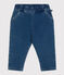 Jean en denim bébé bleu BLEU DELAVE