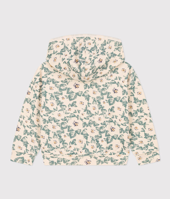 Sweatshirt à capuche en molleton enfant fille AVALANCHE+POLOCHON/ MULTICO