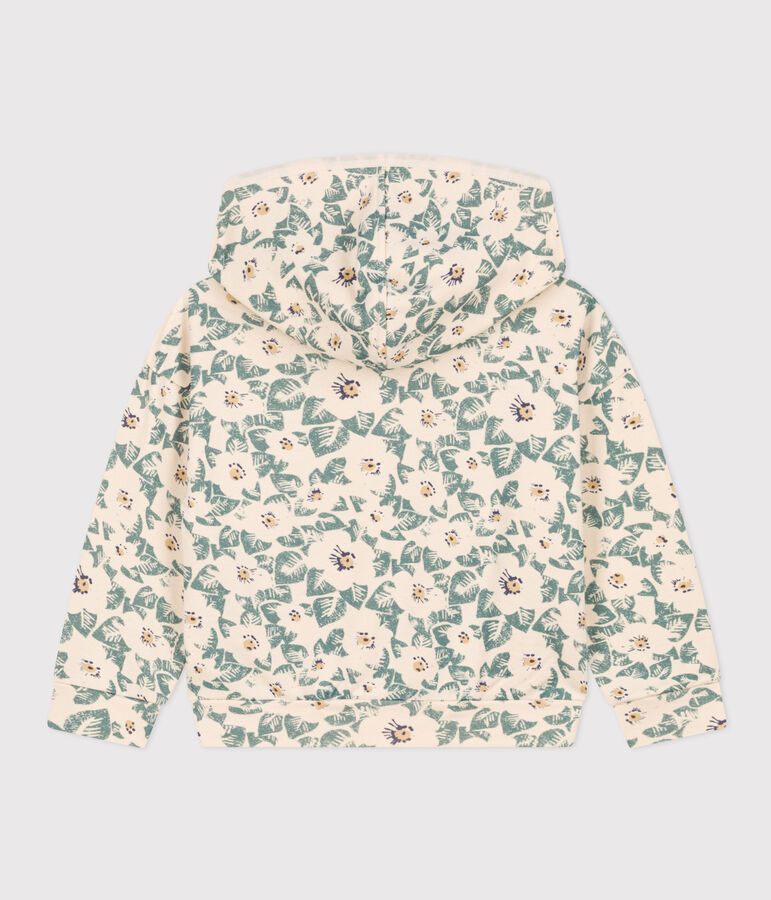 Sweatshirt &agrave; capuche en molleton enfant fille AVALANCHE+POLOCHON/ MULTICO