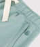 Short enfant en coton uni vert PAUL