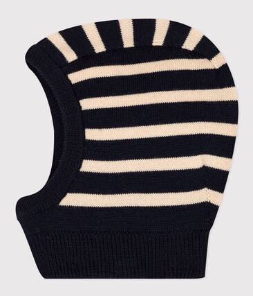 PETIT BATEAU - Cagoule bébé à rayures