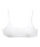 Brassière fille unie blanc ECUME