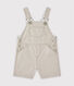 Salopette short bébé garçon
