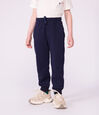Pantalon de jogging enfant en coton uni