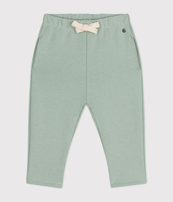 Pantalon en molleton bébé vert HERBIER